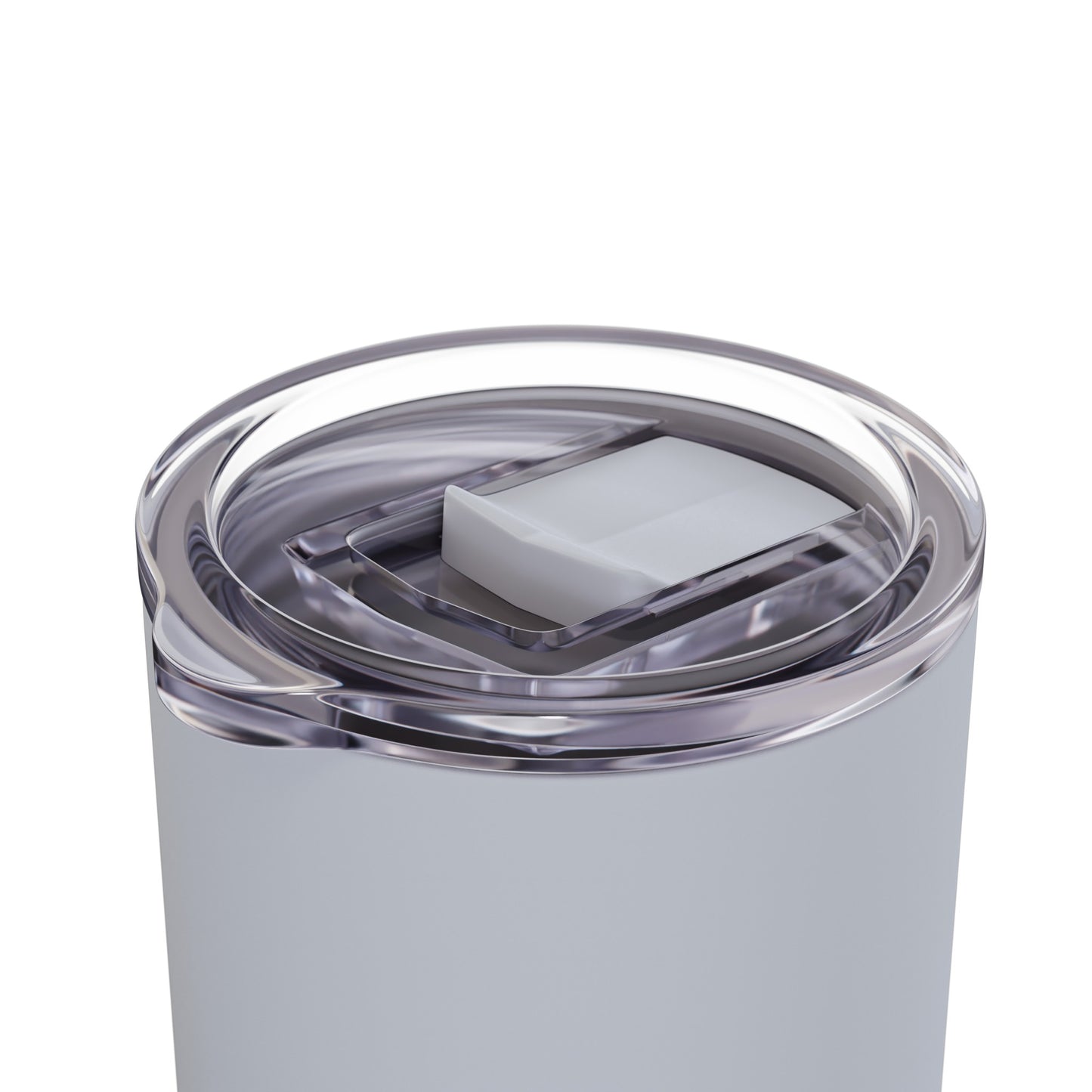 Never Let Fear Decide Your Future Skinny Matte Tumbler, 20oz