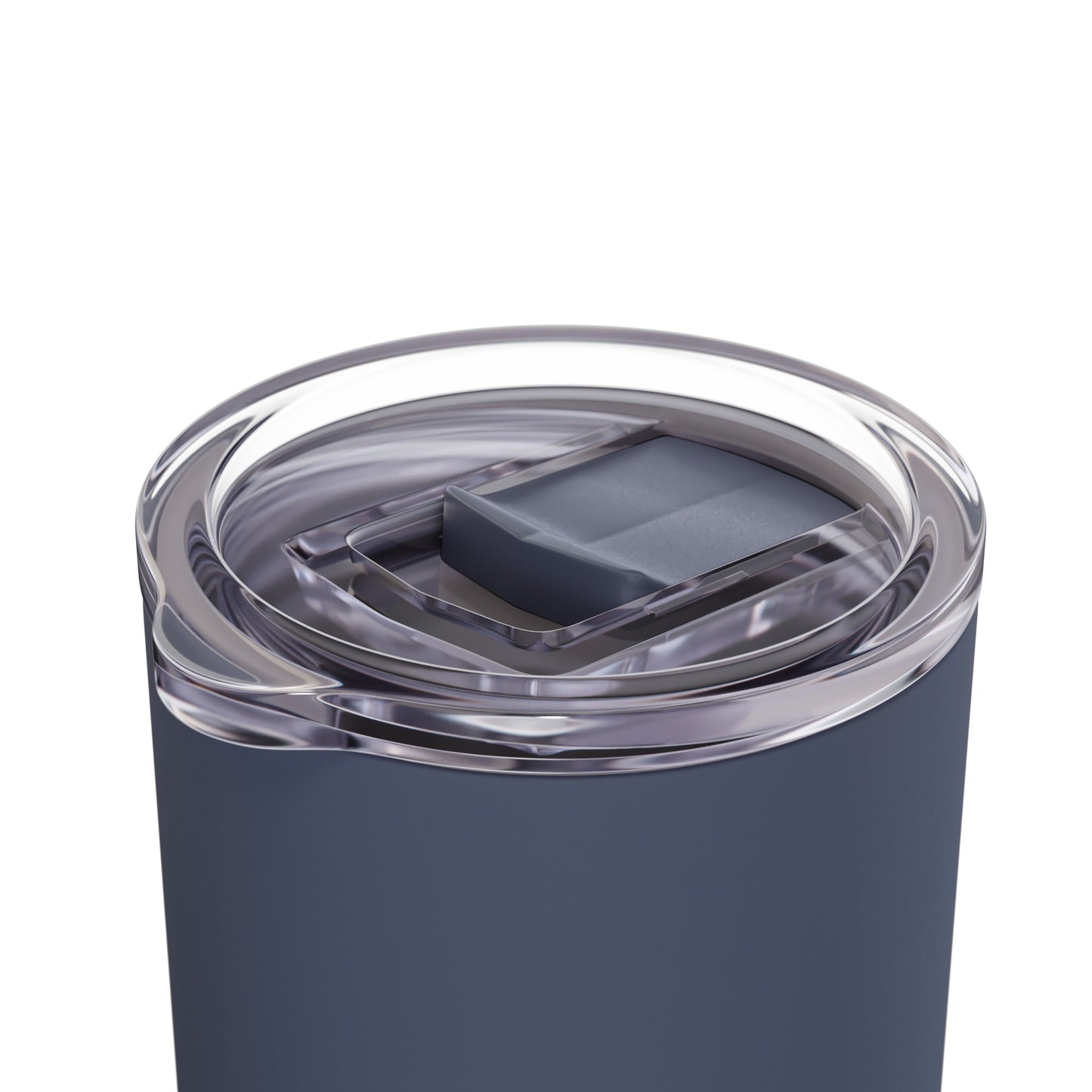 Never Let Fear Decide Your Future Skinny Matte Tumbler, 20oz