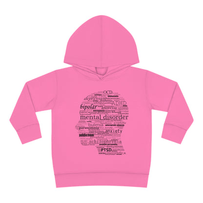 Mental Disorder Silhouette Pullover Fleece Hoodie