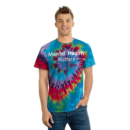 Mental Health Matters Tie-Dye Tee, Spiral