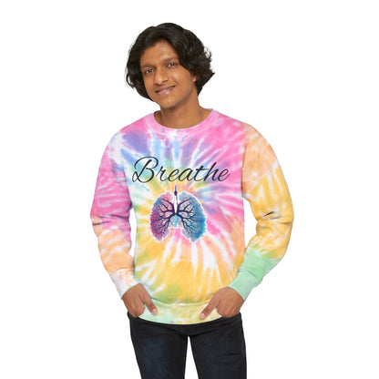 Breathe Unisex Tie-Dye Sweatshirt