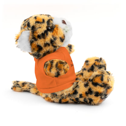 Never Let Fear Decide Your Future Stuffed Animals with Tee