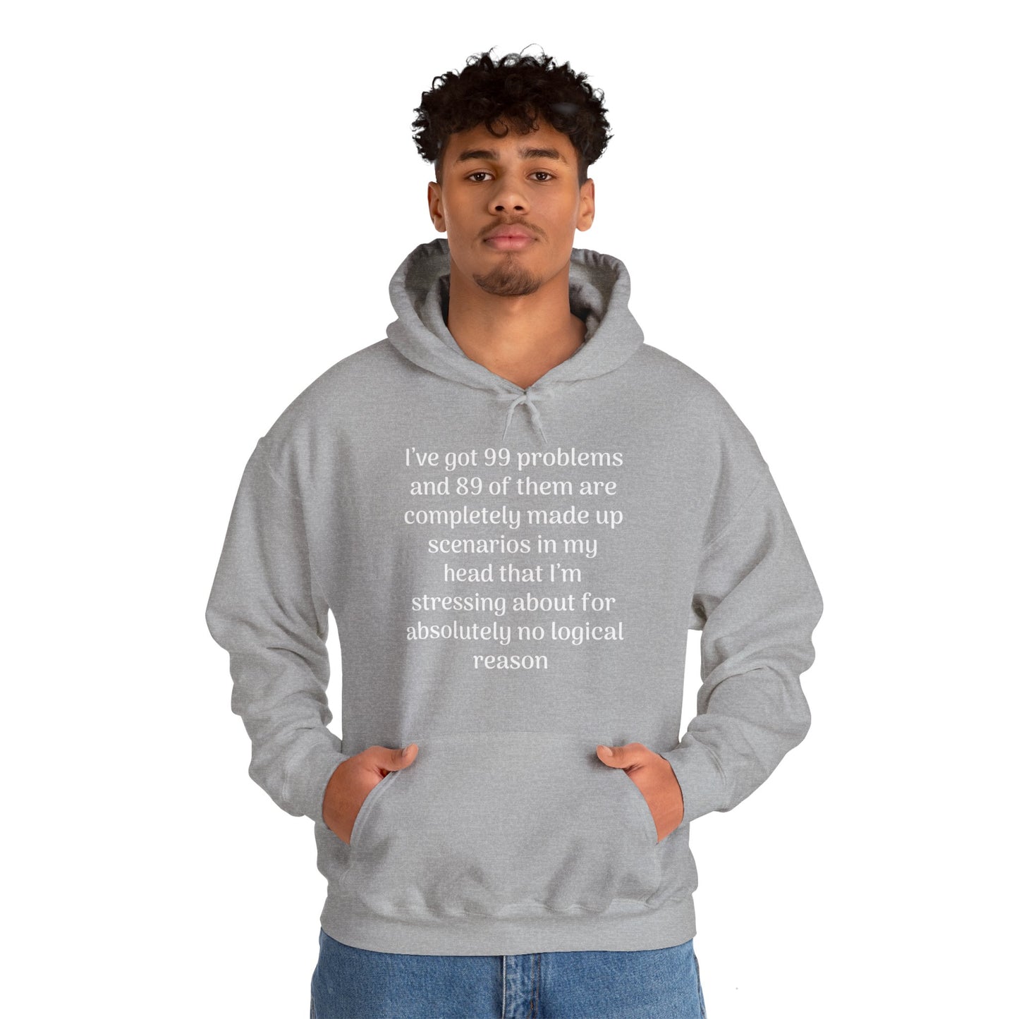 99 Problems Heavy Blend™ Hooded Sweatshirt