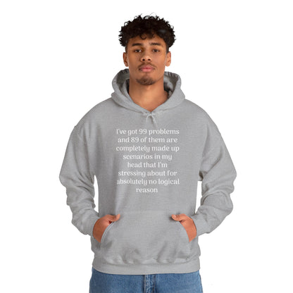 99 Problems Heavy Blend™ Hooded Sweatshirt