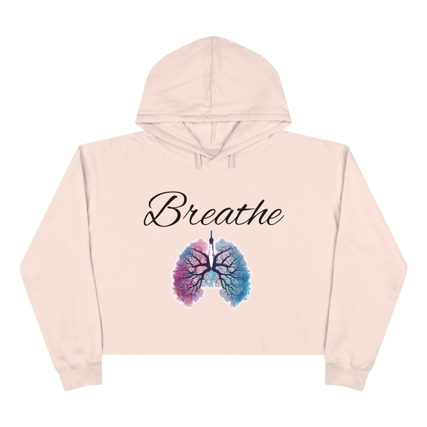 Breathe Crop Hoodie