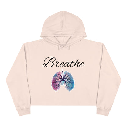 Breathe Crop Hoodie