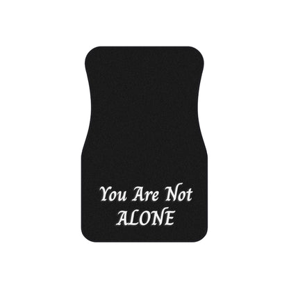 You Are Not Alone Car Mats (2x Front)