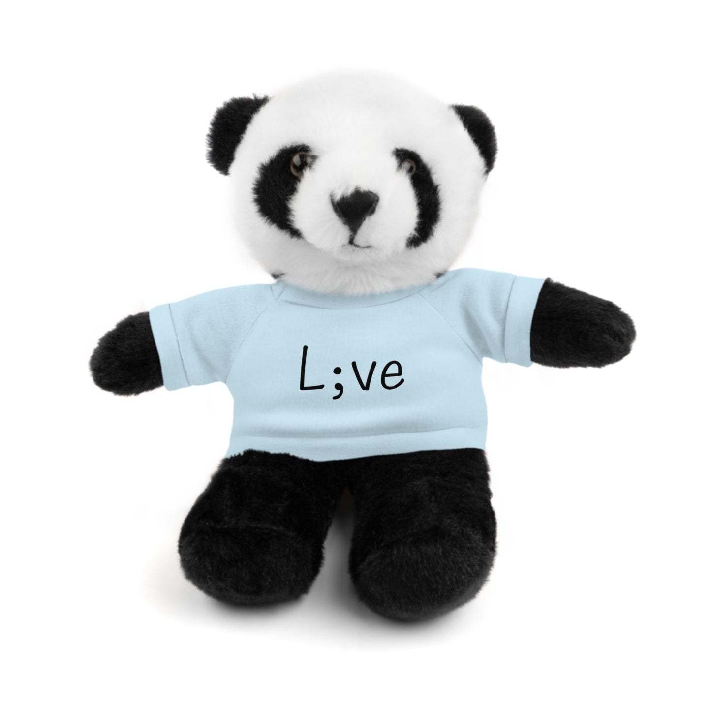 Semi-Colon L;ve Stuffed Animals with Tee