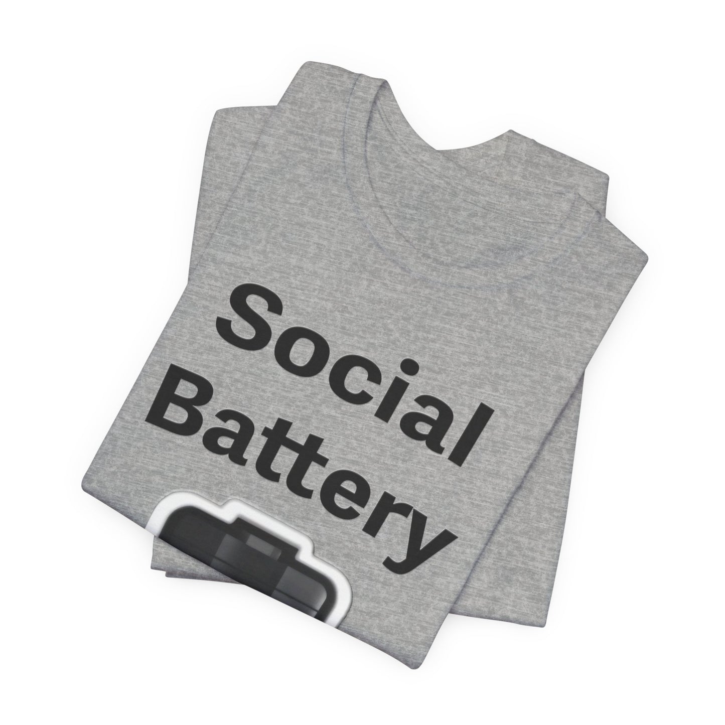 Social Battery Low T-Shirt