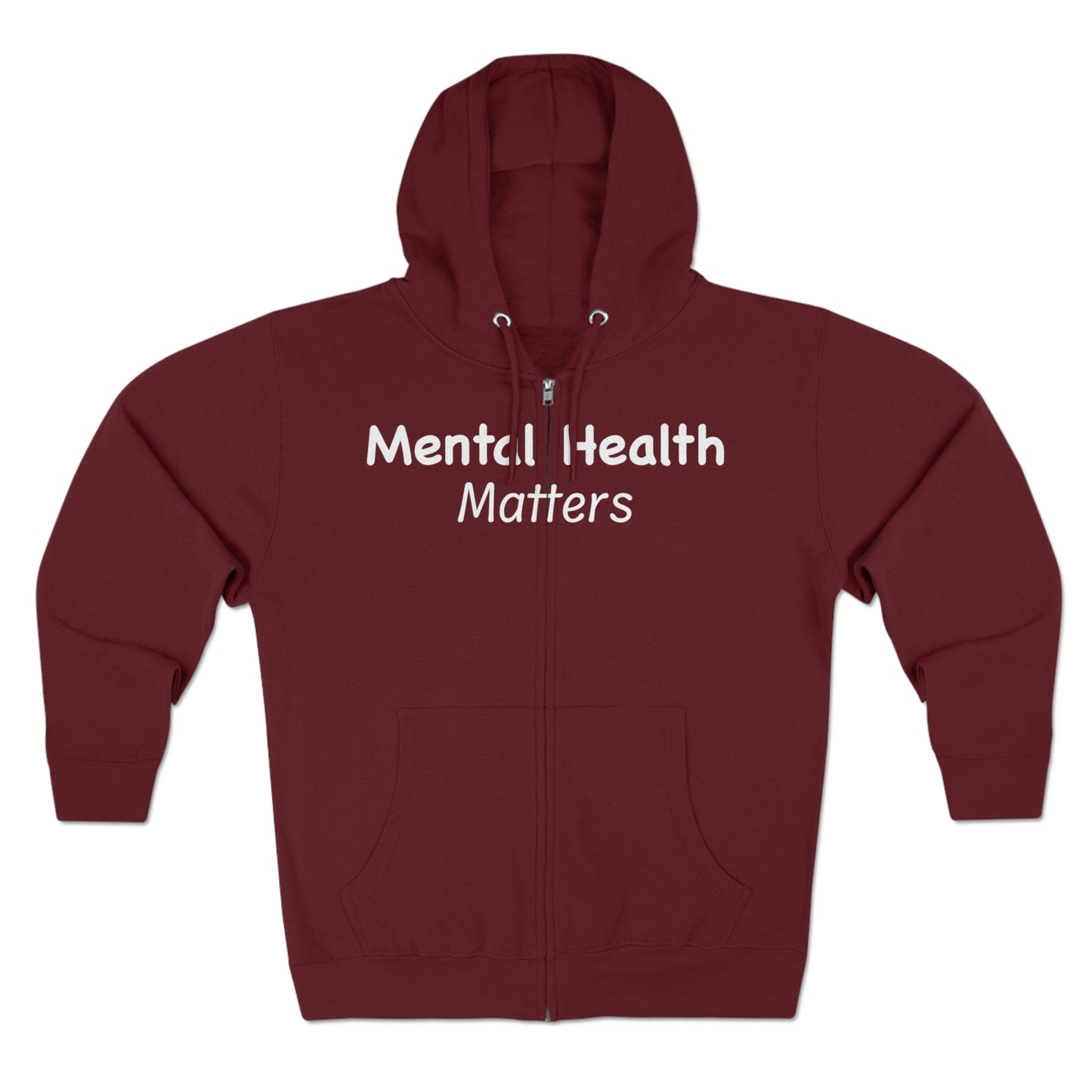 Mental Health Matters Unisex Zip Hoodie