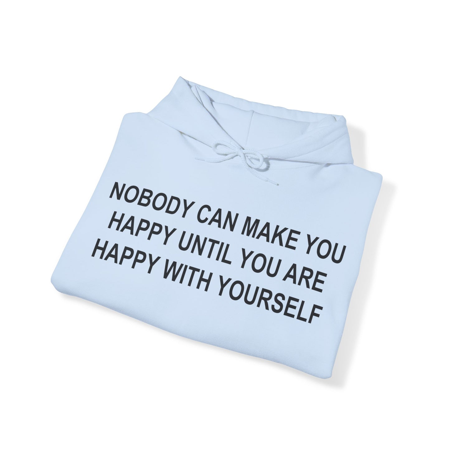 Happy with Yourself Heavy Blend™ Hooded Sweatshirt