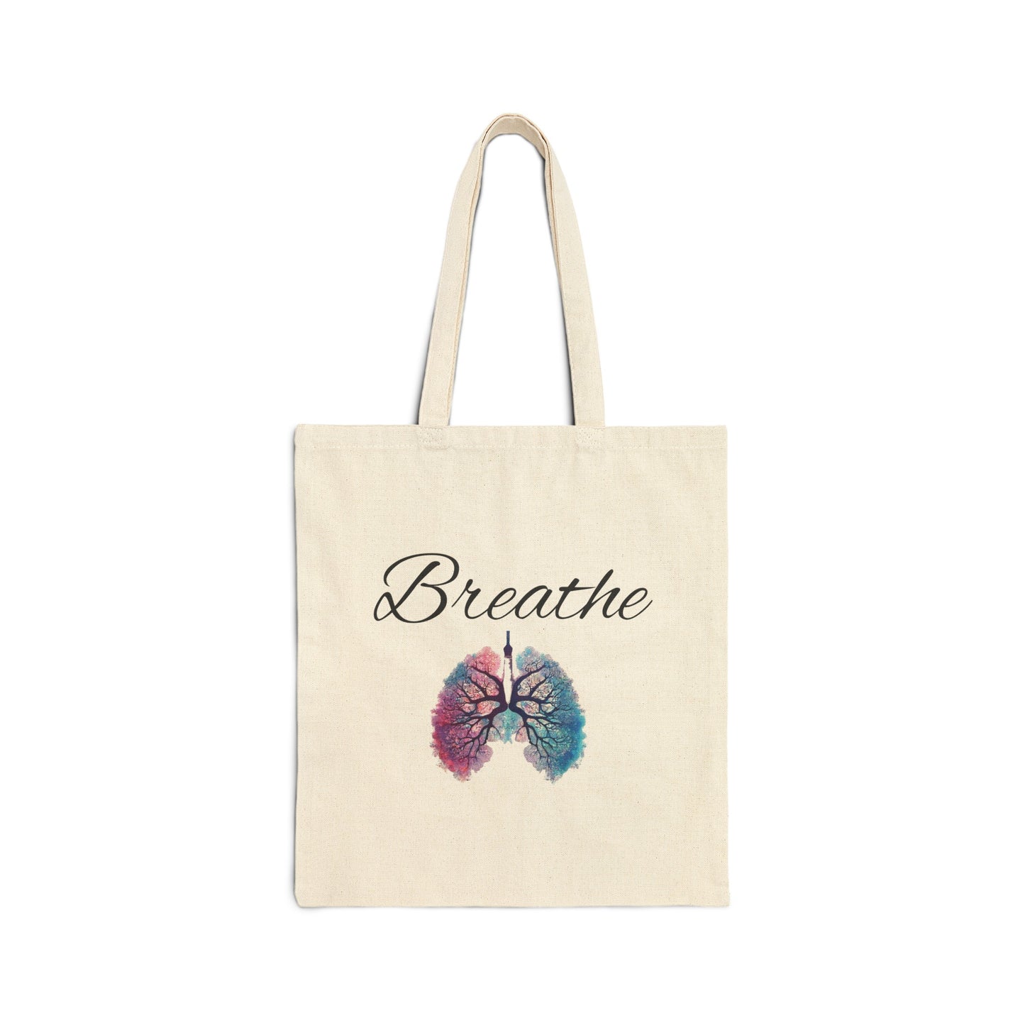 Breathe Cotton Canvas Tote Bag