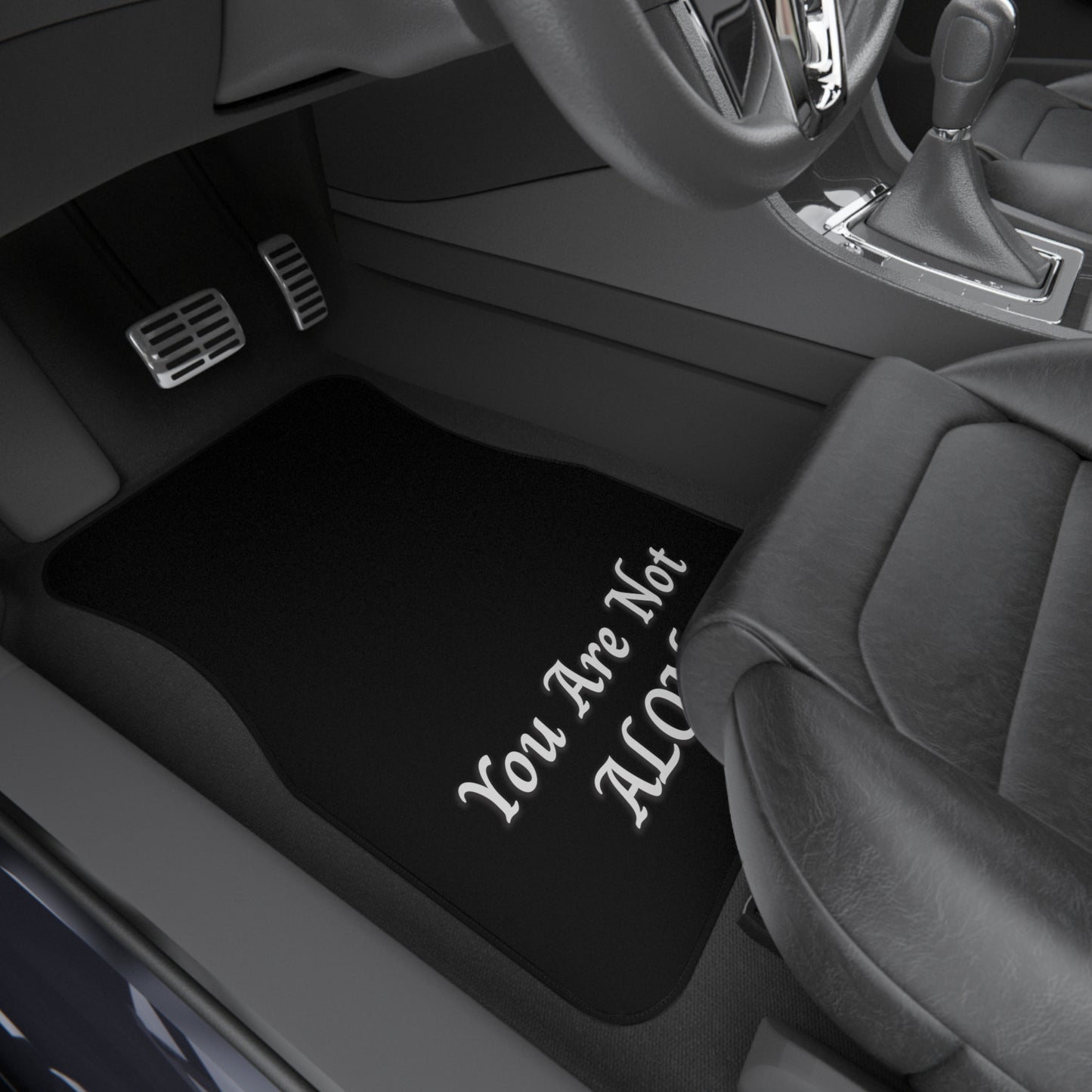 You Are Not Alone Car Mats (2x Front)