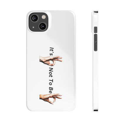 It's OK Not To Be OK Hands Slim Phone Cases