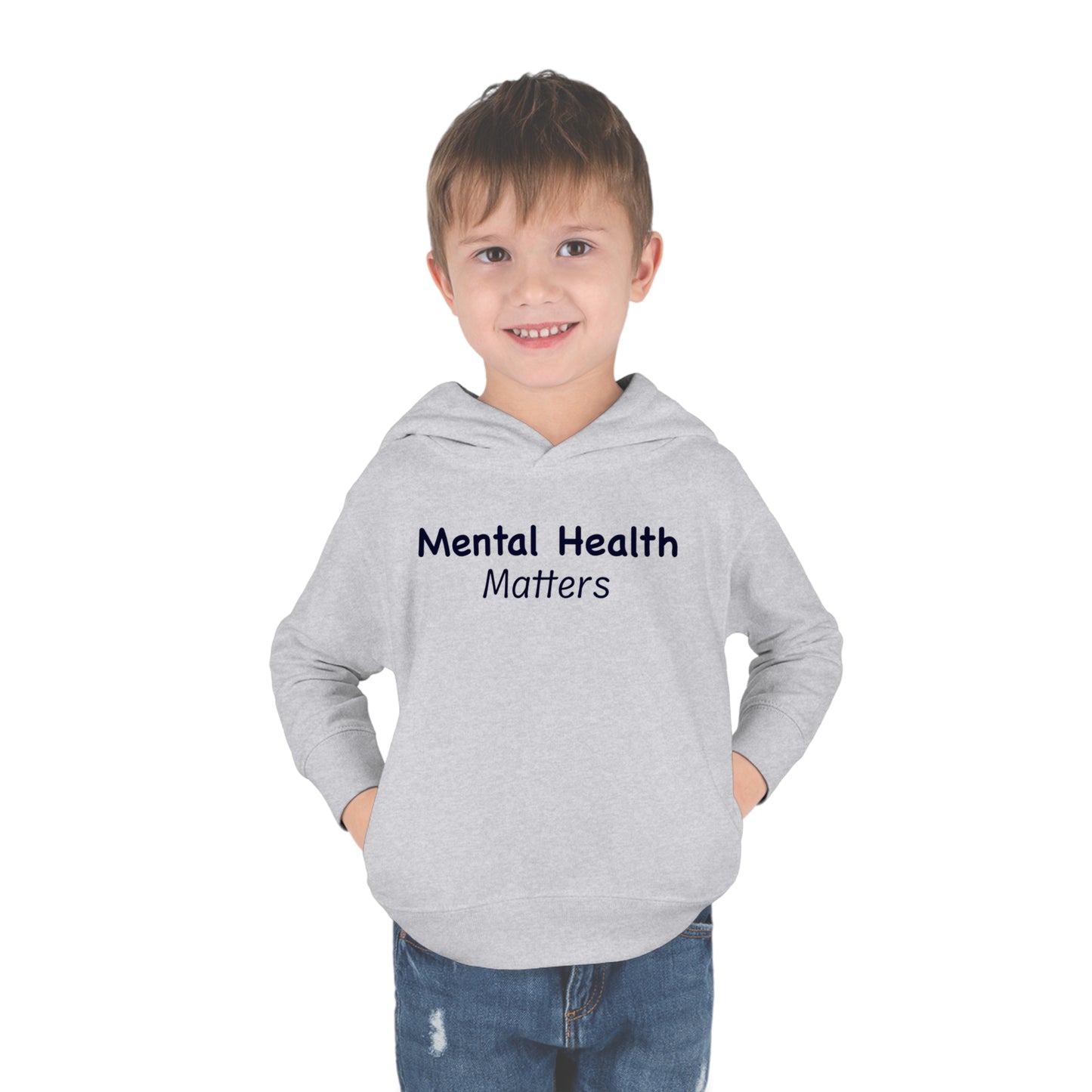 Mental Health Matters Toddler Pullover Fleece Hoodie