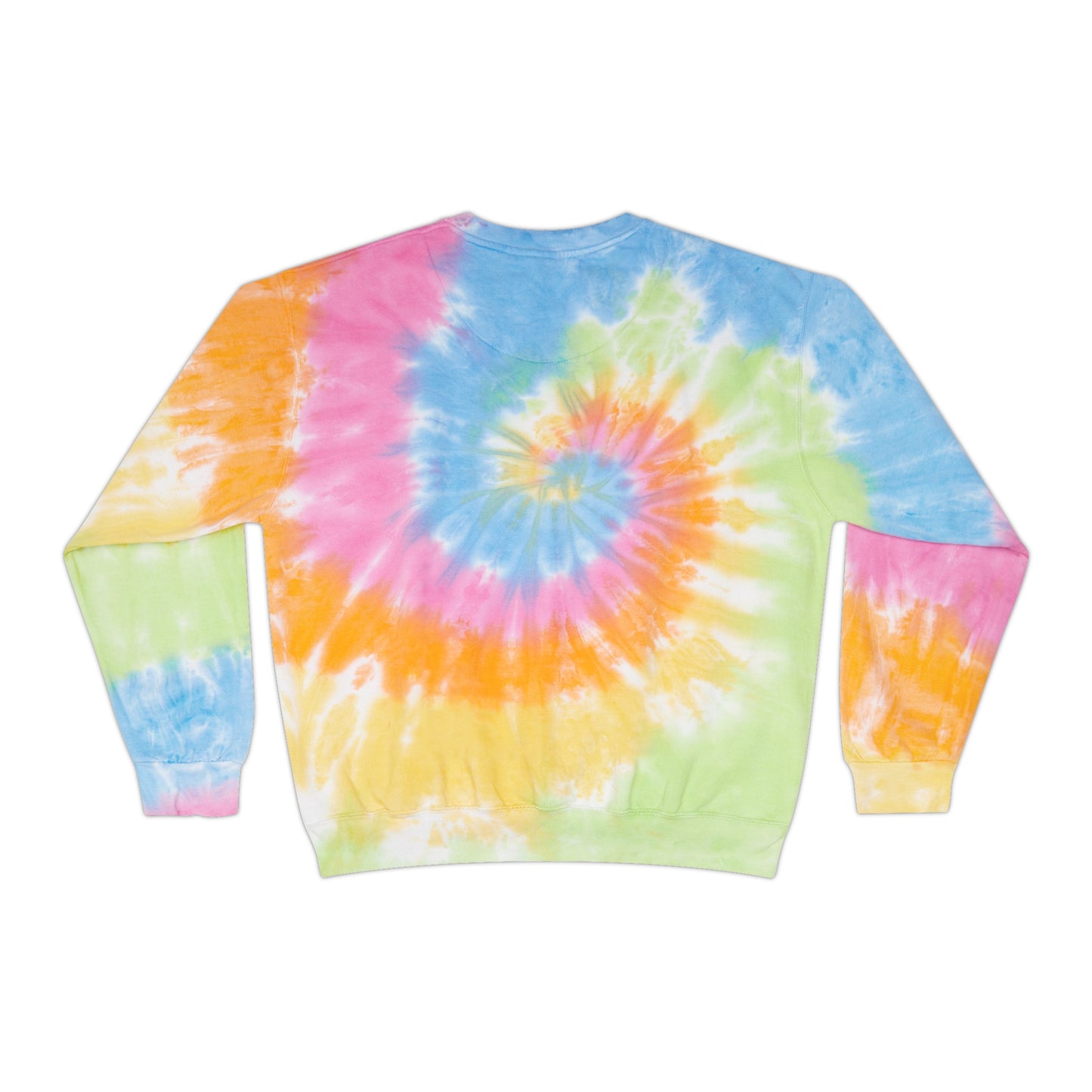 Mental Disorder Silhouette Tie-Dye Sweatshirt