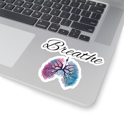 Breathe Kiss-Cut Stickers