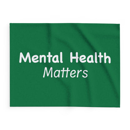 Mental Health Matters Arctic Fleece Blanket