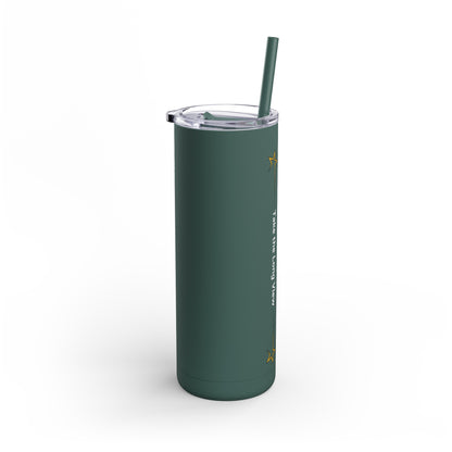 Think Celestial Skinny Matte Tumbler, 20oz