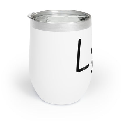 Semi-Colon L;ve Chill Wine Tumbler