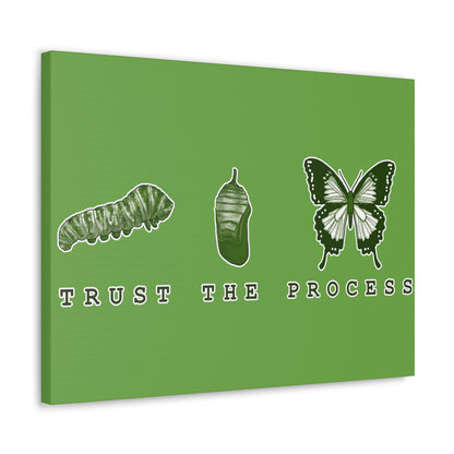 Trust The Process Canvas Gallery Wraps