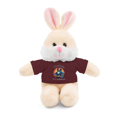 Positivity is a Superpower Female Superhero Stuffed Animals with Tee