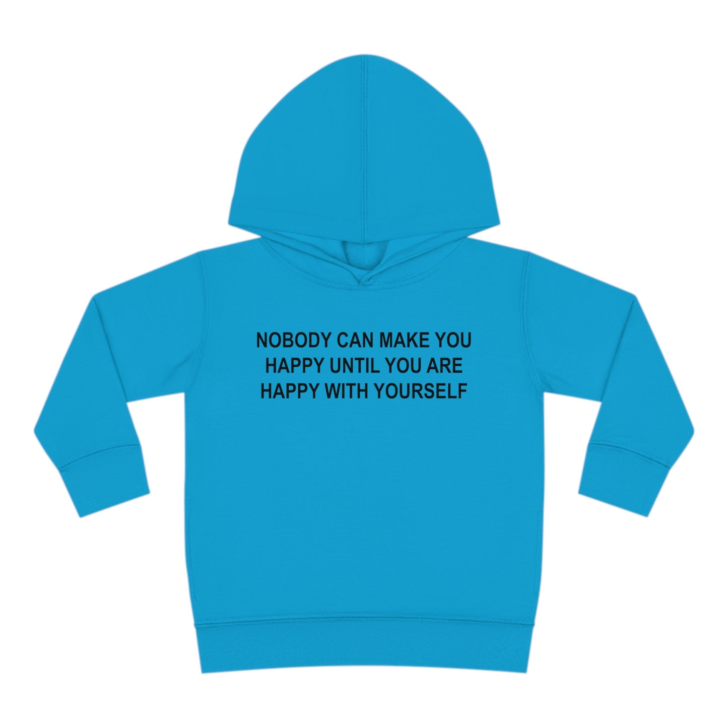 Happy with Yourself Toddler Pullover Fleece Hoodie