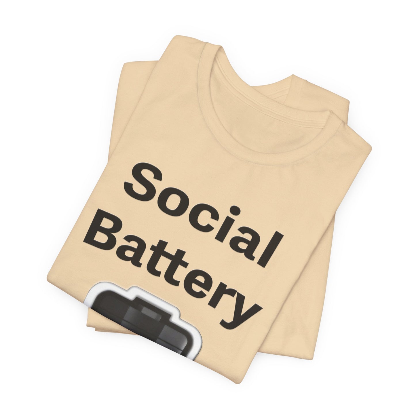 Social Battery Low T-Shirt