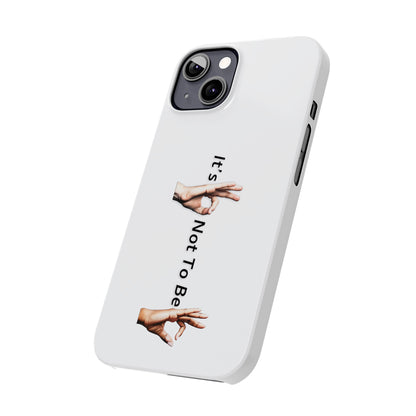 It's OK Not To Be OK Hands Slim Phone Cases