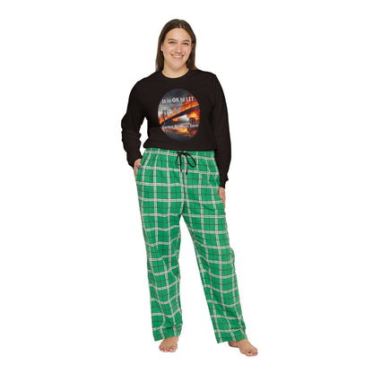It is OK to let some Bridges Burn Women's Long Sleeve Pajama Set