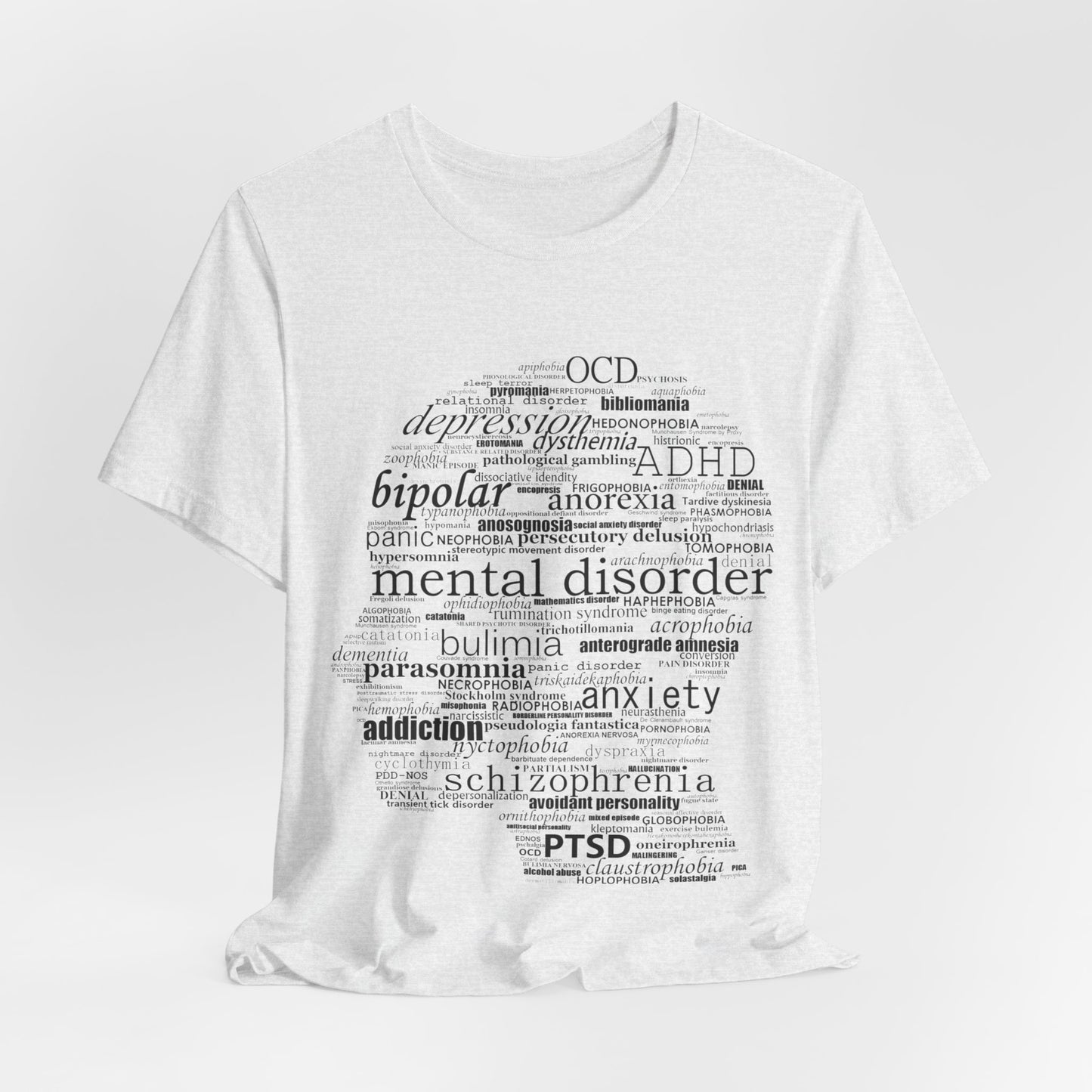 Mental Disorder Silhouette T-Shirt