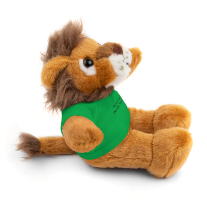 Never Let Fear Decide Your Future Stuffed Animals with Tee