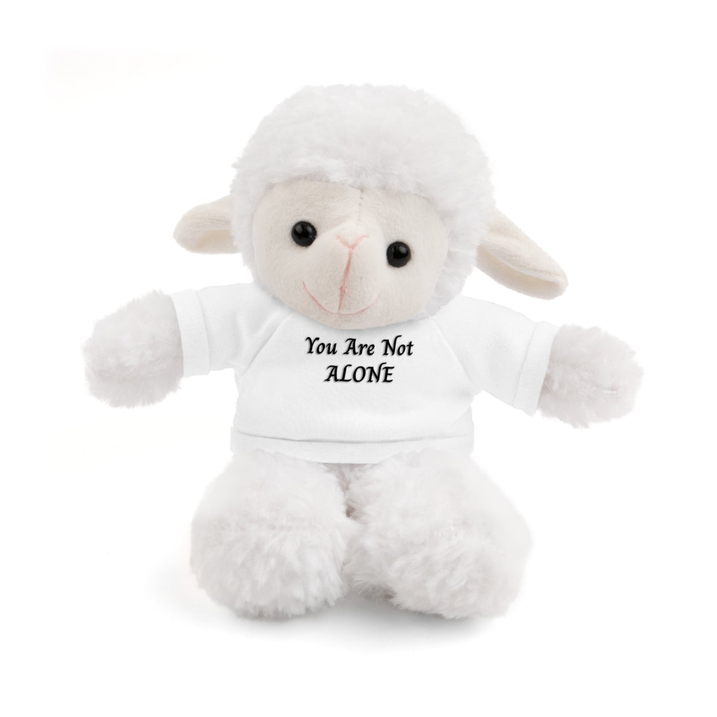 You Are Not Alone Stuffed Animals with Tee