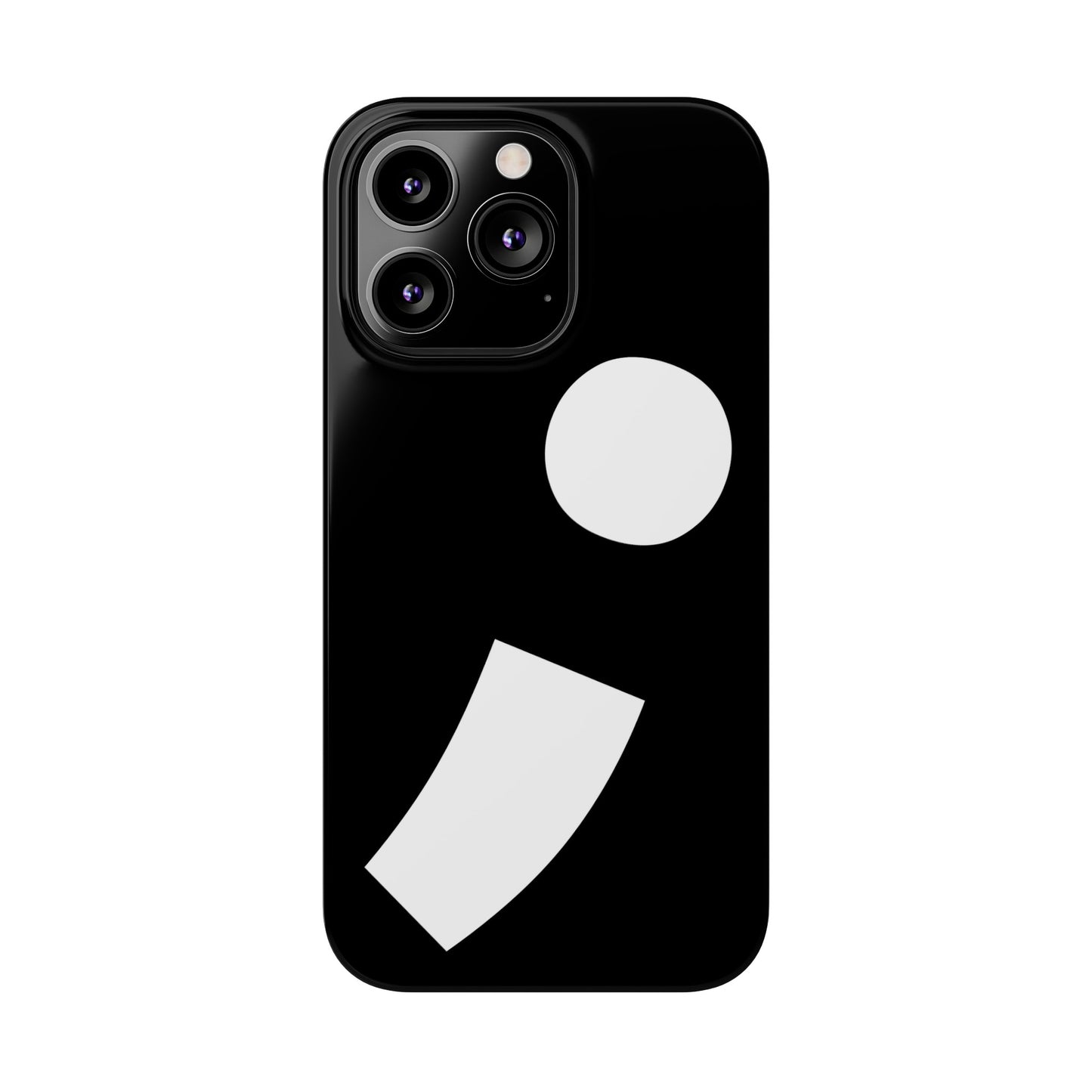 Semi-Colon ; Slim Phone Cases