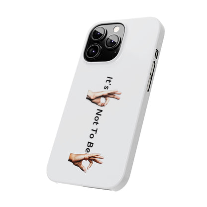 It's OK Not To Be OK Hands Slim Phone Cases