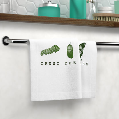 Trust The Process Face Towel