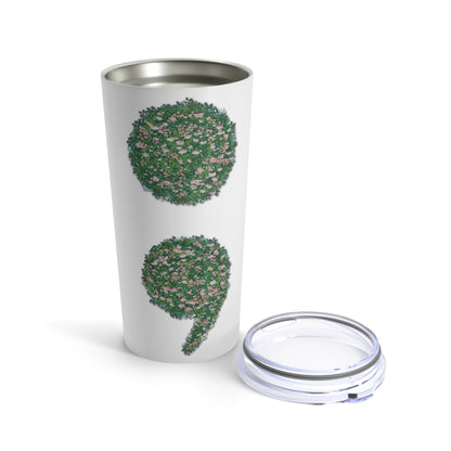 Flowers Semi-Colon 20oz Tumbler