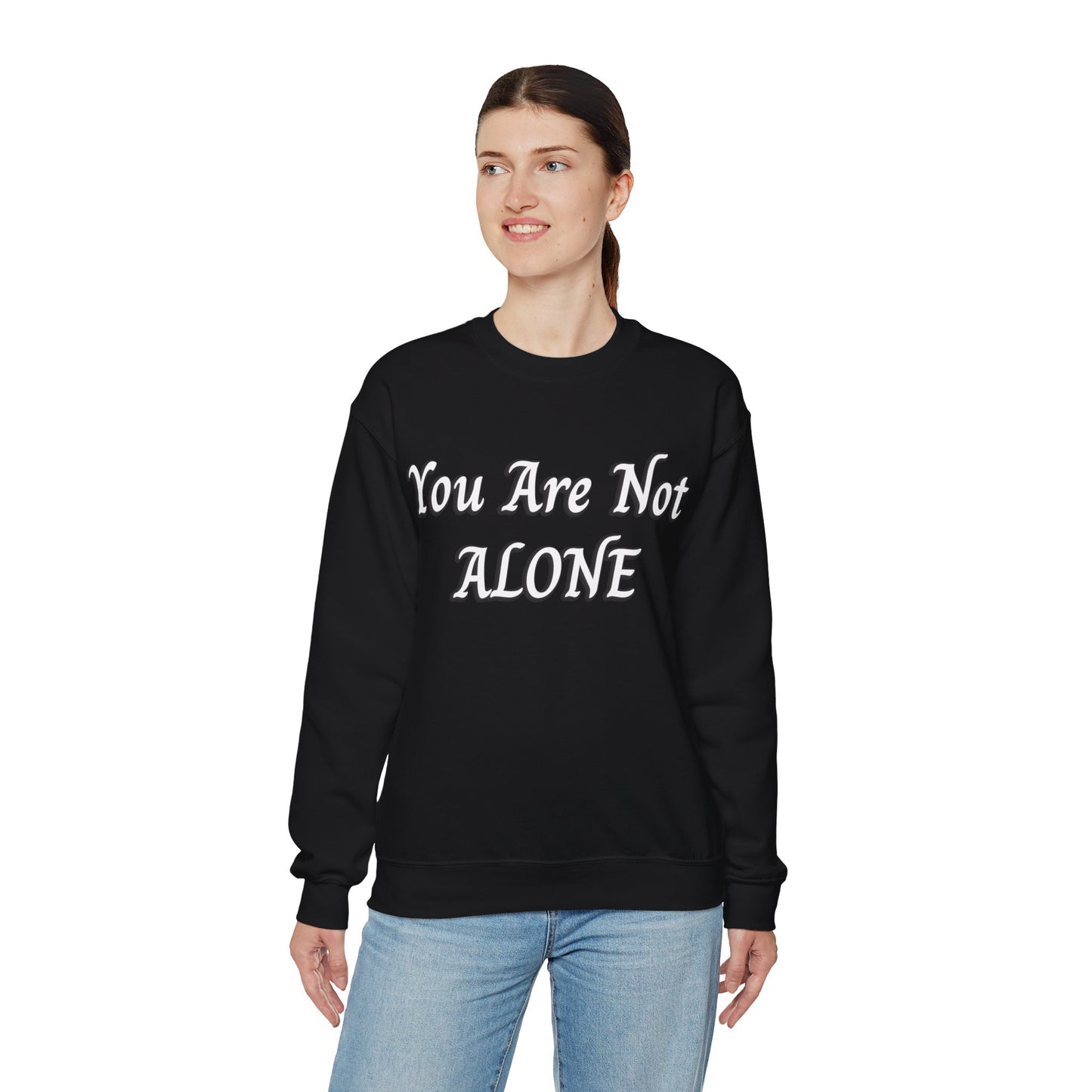 You Are Not Alone Unisex Heavy Blend™ Crewneck Sweatshirt