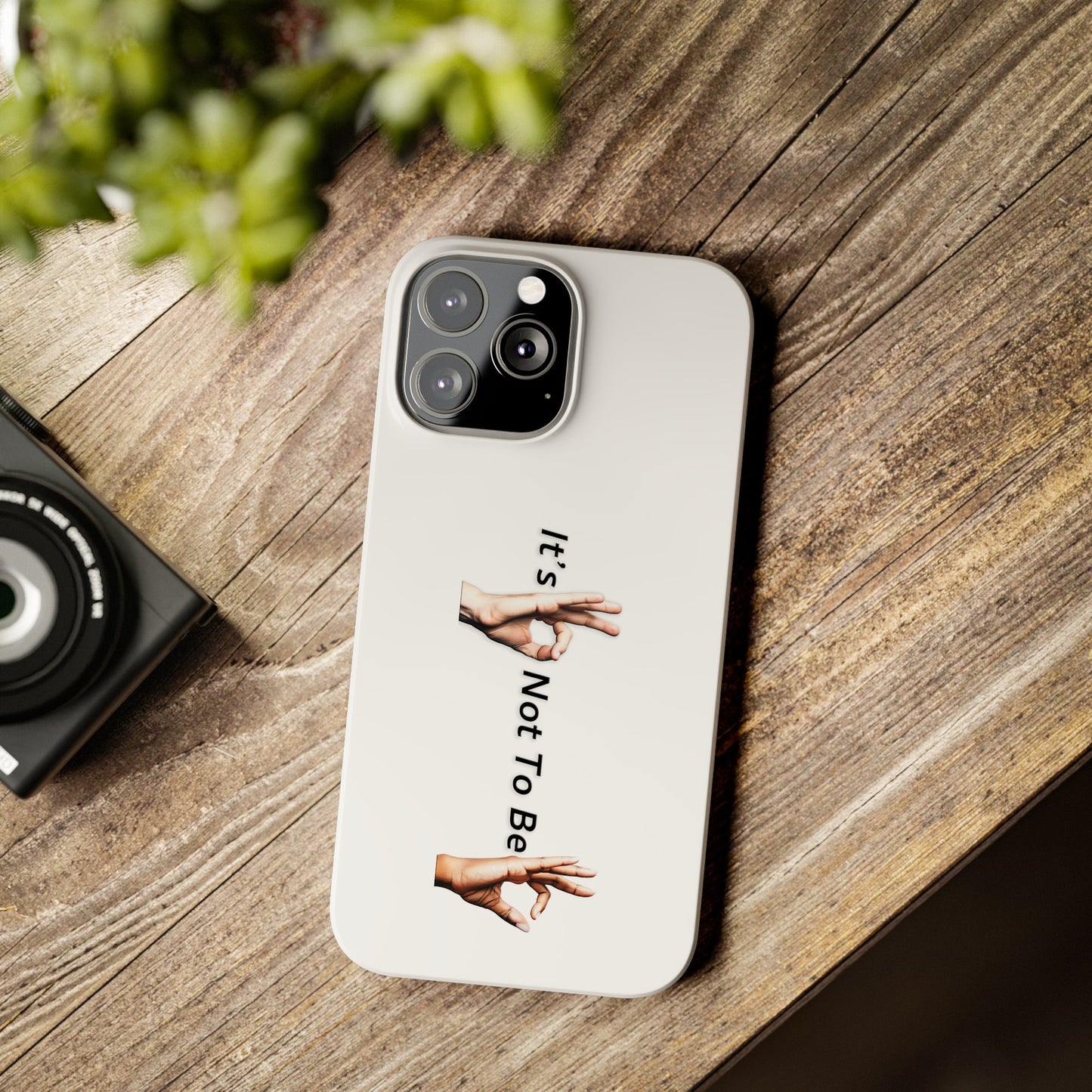 It's OK Not To Be OK Hands Slim Phone Cases