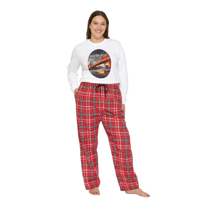 It is OK to let some Bridges Burn Women's Long Sleeve Pajama Set
