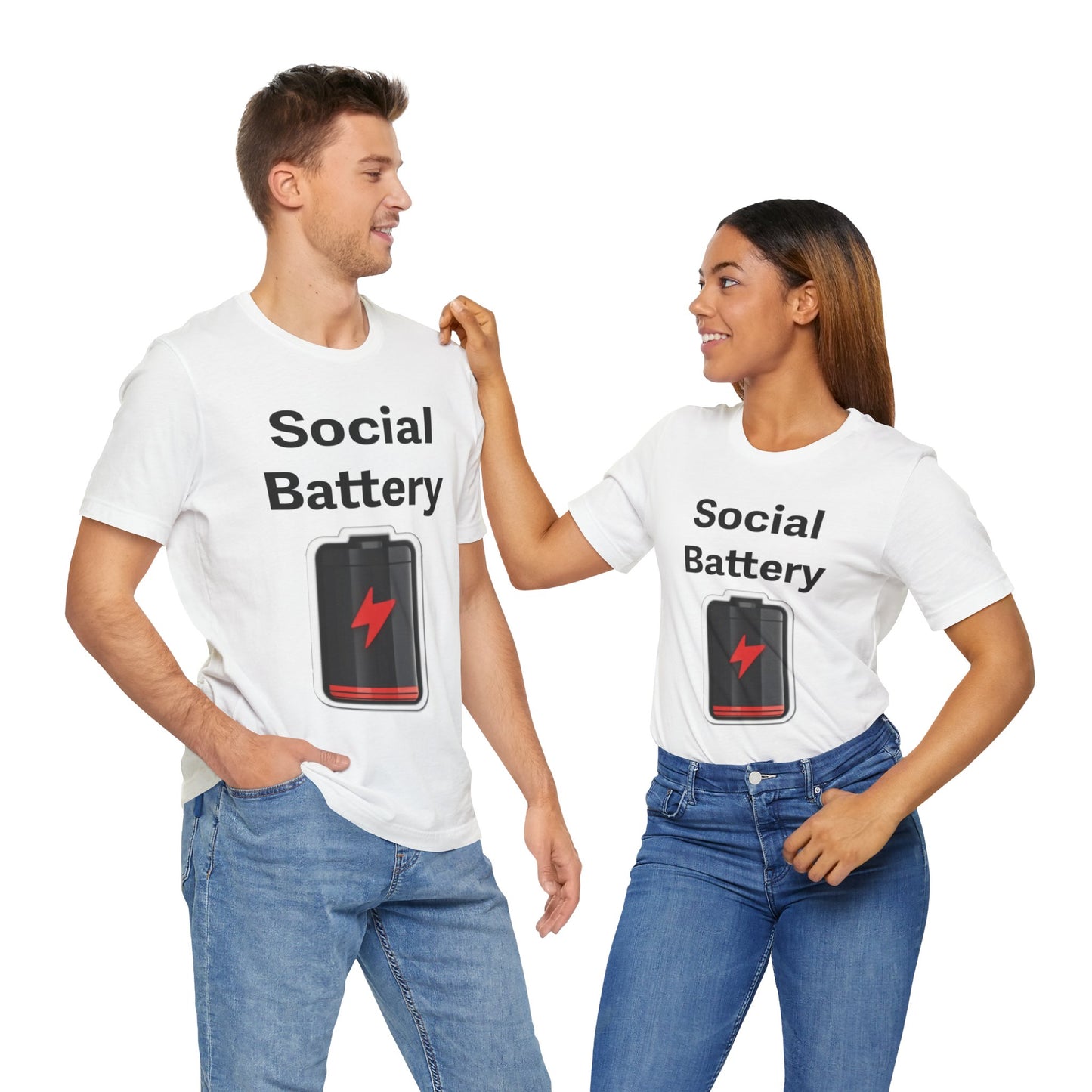 Social Battery Low T-Shirt