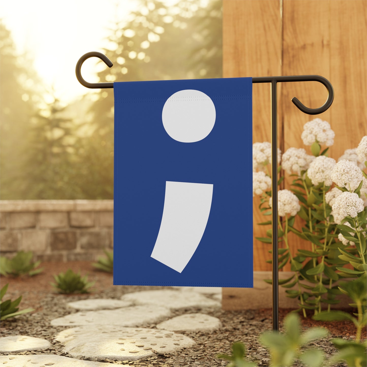 Semi-Colon ; Garden & House Banner