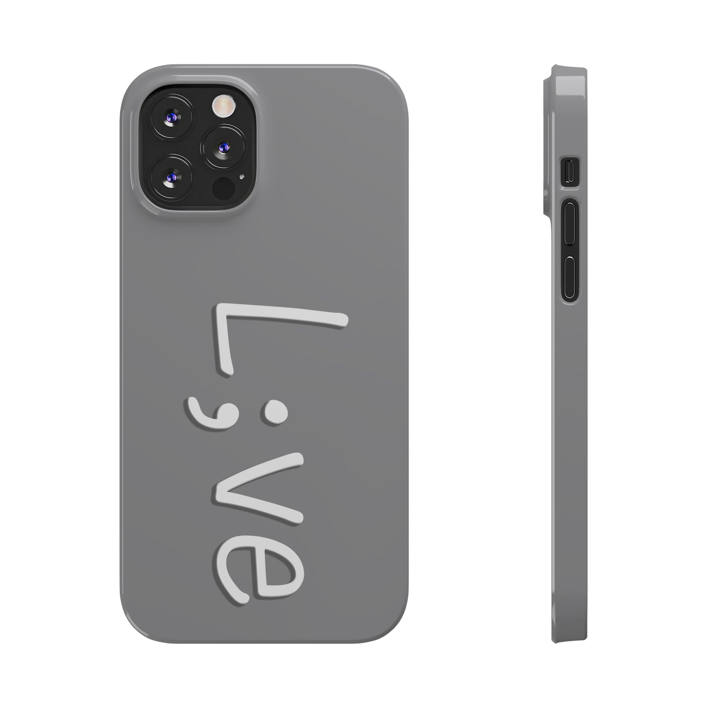 Semi-Colon L;ve Slim Phone Cases