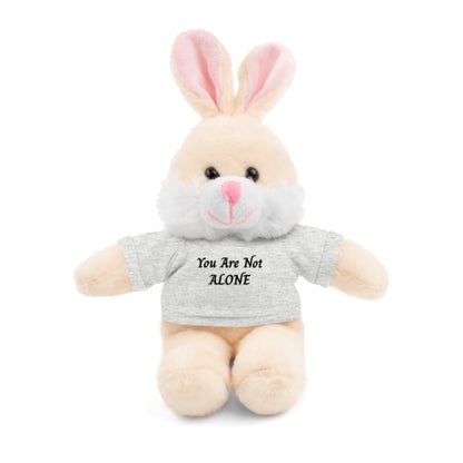 You Are Not Alone Stuffed Animals with Tee