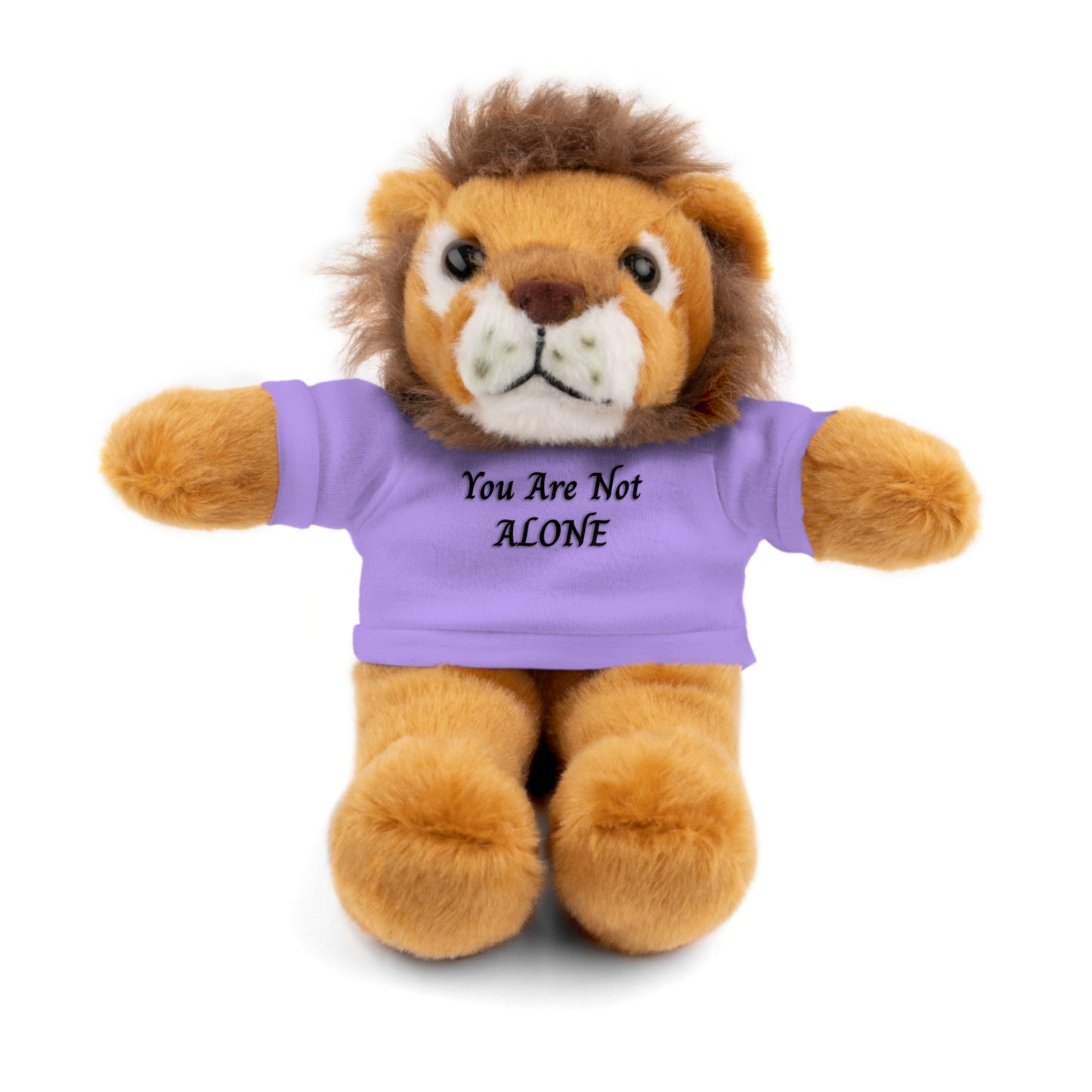 You Are Not Alone Stuffed Animals with Tee