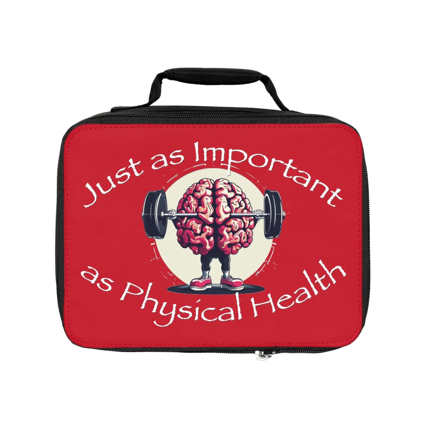 Mental Health Muscle Lunch Bag