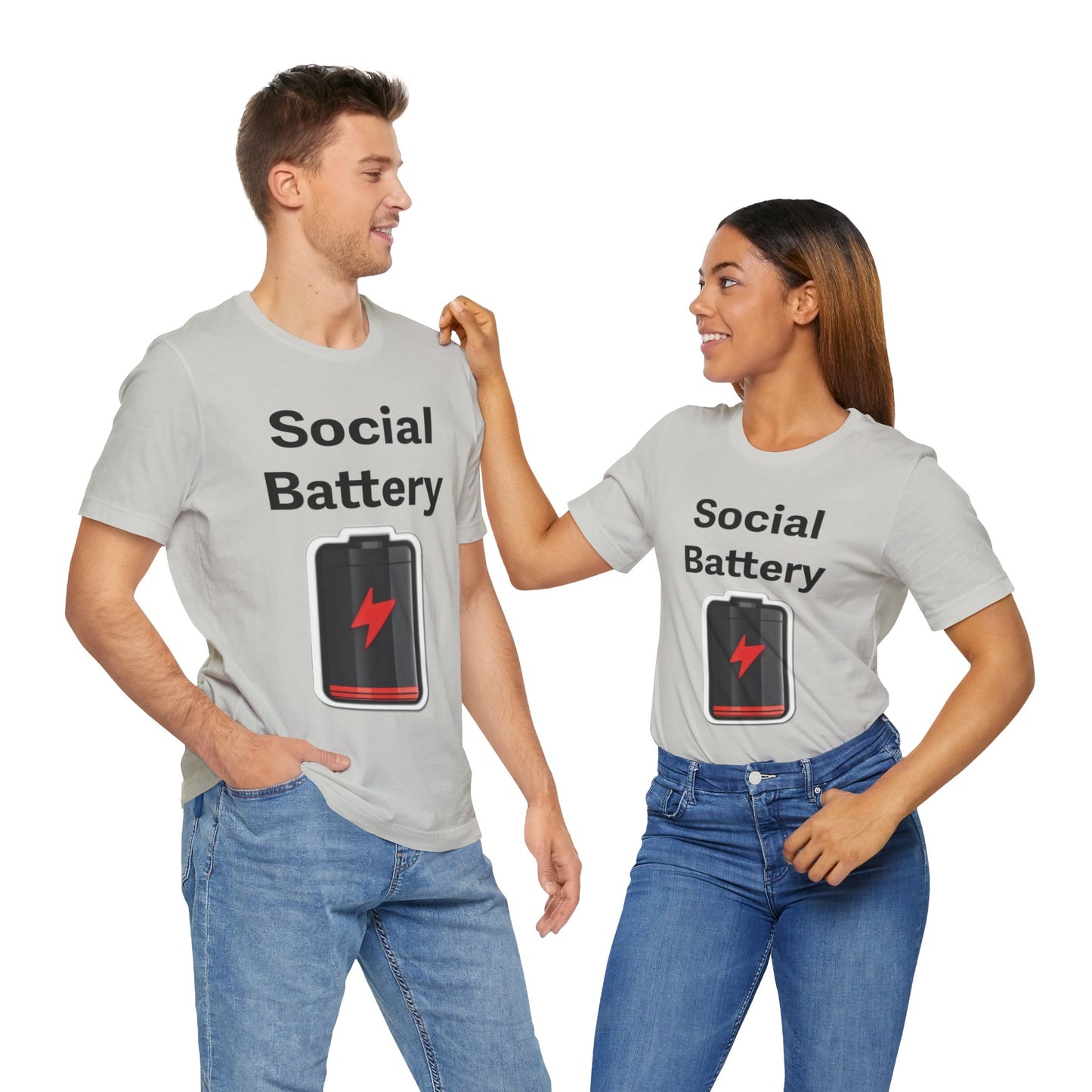 Social Battery Low T-Shirt