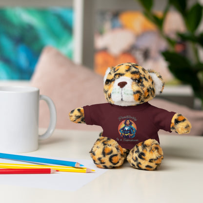 Positivity is a Superpower Female Superhero Stuffed Animals with Tee