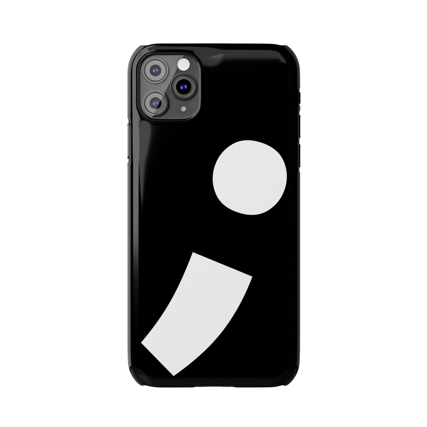 Semi-Colon ; Slim Phone Cases