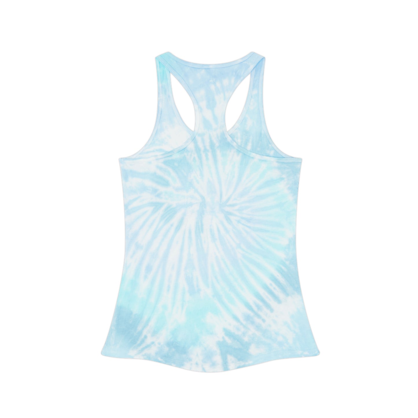 I Feel is Not the same as I Am Tie Dye Racerback Tank Top